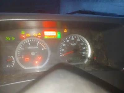 Instrument Panel Cluster for a 2016 Isuzu C/O NRR