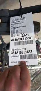 International Right Mirror for a 2009 International CF600 CITY STAR C/O