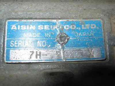 Aisin Transmission for a 2006 Mitsubishi FE180