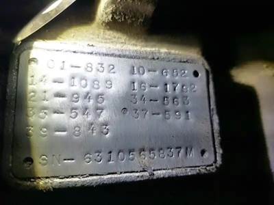 Allison 1000 HS Transmission for a 2006 Freightliner MT55