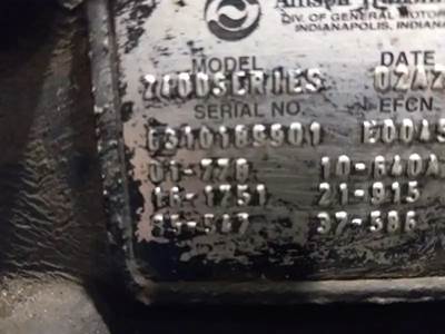 Allison 2400 Series Transmission for a 2003 International 4300 DURASTAR