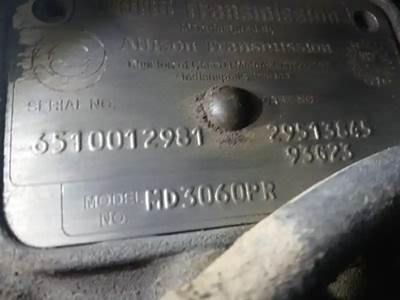 Allison MD-3060PR Transmission for a 1994 Spartan GLADIATOR POMPIER