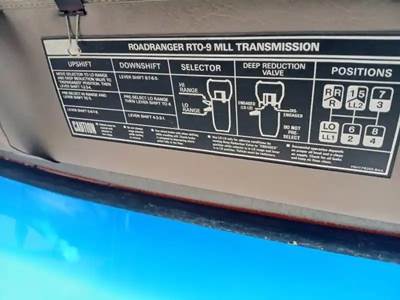 Fuller RTO-14909ALL Transmission for a 2007 Sterling LT-9513