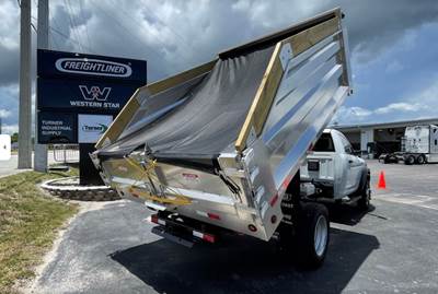 A-1 Metal 14' Standard Landscape Aluminum Dump Body