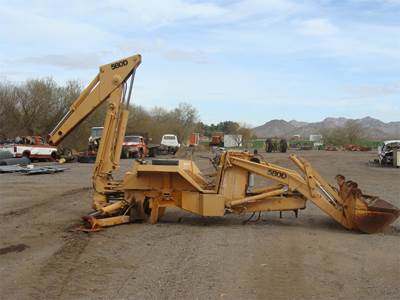 Case 580D Backhoe