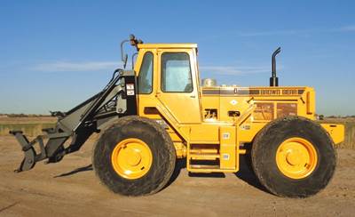 2001 Brown Bear 300B Compost Turner - Westendorf WL-10 Front Loader