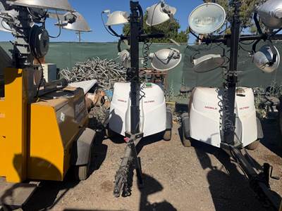 Magnum MLT6S Light Tower - 23ft Tower