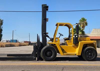 Clark CHY160 Pneumatic Tire Forklift - 16000lb Capacity, 18ft Lift Height