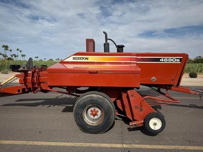 Hesston 4690S Square Hay Baler