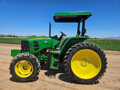 John Deere 6100D Tractor