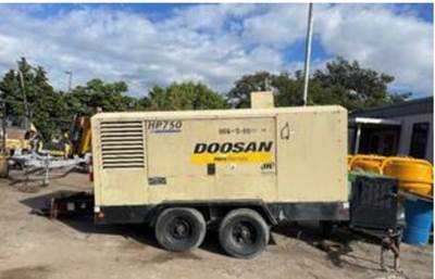 2012 Doosan HP750WCU-T4I Air Compressor