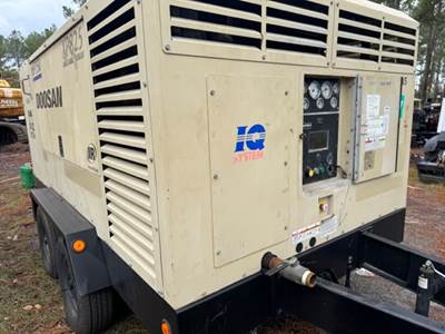 2014 Doosan 750 CFM Air Compressor with low hours