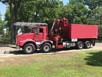 1997 Effer 88N Articulating Boom Lift  1997 Kenworth Dual Steer