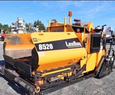 2020 LeeBoy 8520 Asphalt Paver