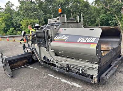 2021 LeeBoy 8520B Asphalt Paver