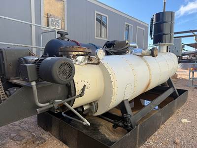 Inline closed loop soil remediation device