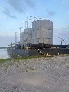 1967 A6 Barge Production barge