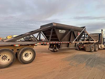 2025 Brazos 40Pitboss Belly Dump Trailer