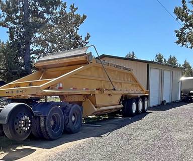 1984 Load King Belly Dump Trailer
