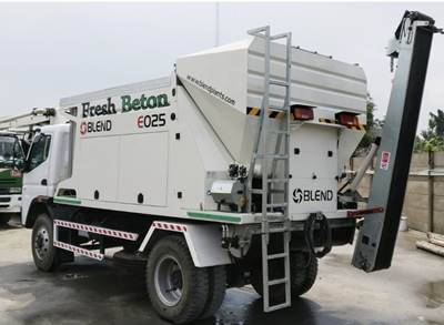 2023 Blend E025 Portable Concrete Batch Plant