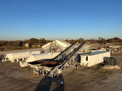 2010 Vince Hagan HT-12400C-65/3 Portable Concrete Plant