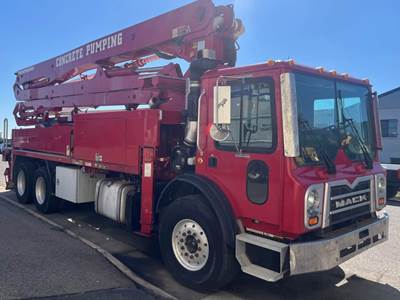 2014 Mack Concrete Pump Truck / Putzmeister