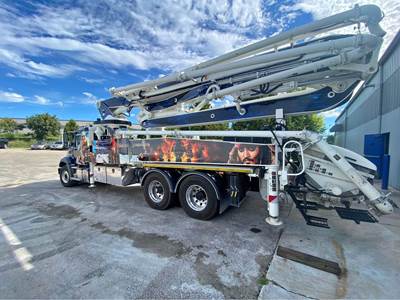2021 Mack 40 meter Concrete Pump Truck with Betonstar Pump