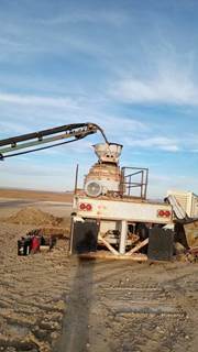 Kue-Ken Cone Crusher / Terex Powerscreen Chieftain 1200 screen plant