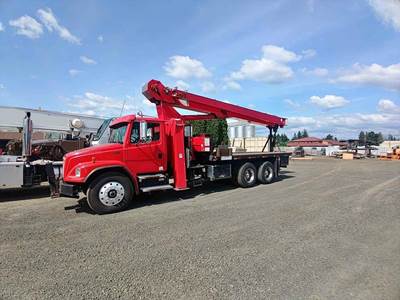 Freightliner FL80 21-Ton Crane Truck - 1997 NATIONAL 880C Crane, 8Ll