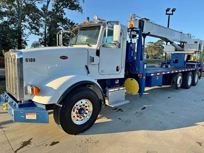 2012 Peterbilt 300 Boom / Bucket Truck - National 800D Crane