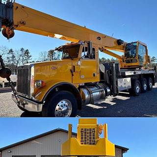 Peterbilt 365 55-Ton Crane Truck - 2020 NATIONAL NTC55 Crane, Automatic