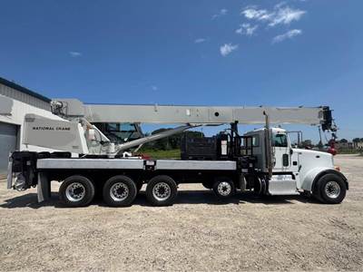 2012 Peterbilt 367 Boom / Bucket Truck - National NBT45 Crane