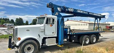Peterbilt 367 25-Ton Crane Truck - 1993 MANITEX 2592 Crane