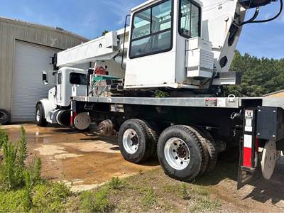 Peterbilt 379 38-Ton Crane Truck - 2013 ALTEC AC38-127 Crane, 127ft Reach, 10 Spd