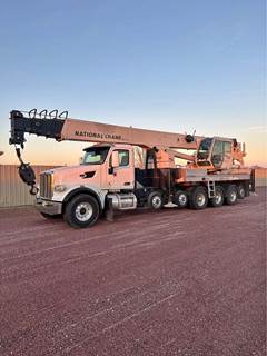 Peterbilt 567 55-Ton Crane Truck - 2019 National NBT55L Crane, 13ft Reach, Automatic