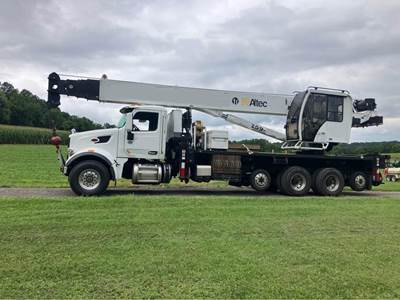 Peterbilt 567 45-Ton Crane Truck - 2017 ALTEC AC45-127S Crane, 127ft Reach, Amt