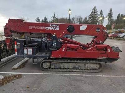2018 UNIC SPYDERCRANE URW706 Crane
