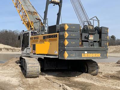 Liebherr HS8100HD 100-Ton Crawler Crane
