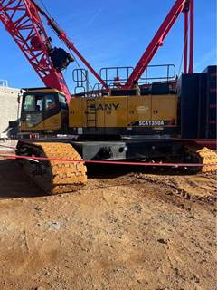 Sany SCC1350A 150-Ton Crawler Crane