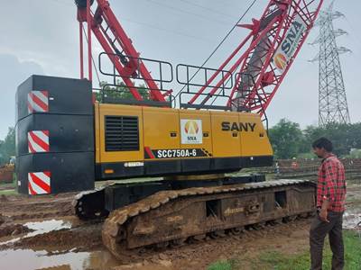 Sany SCC750A-6 Crawler Crane