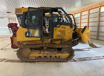 2022 John Deere 450K LGP Dozer - Winch & Arch