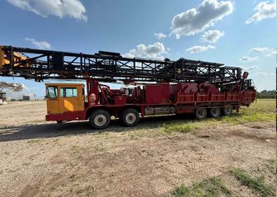1981 Corsair Double/Triple Well Service Rig