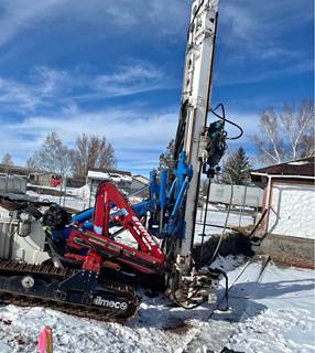 2014 SOILMEC SM14 Micro Pile Rig