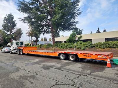 Trail King Drop Deck Trailer