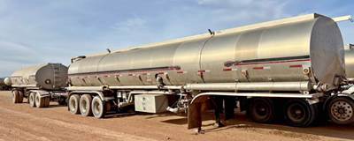 1997 LBT 9500 Gallon / Clough Insulated Trailer Set