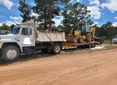 1987 International DT466 Dump Truck