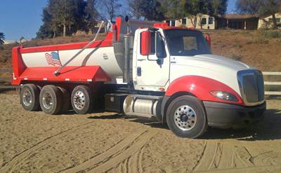 2013 International PRO STAR+ Tri Axle Dump Truck