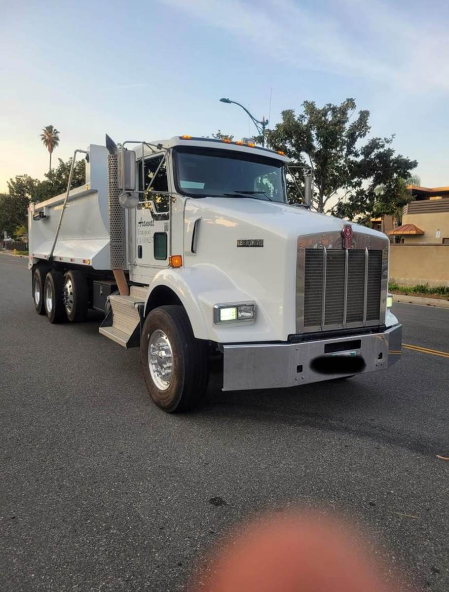 2012 Kenworth T800 Dump Truck Super 10 Demolition Box For Sale
