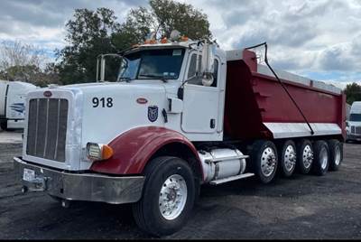 2009 Peterbilt 365 Quint-Axle Dump Truck