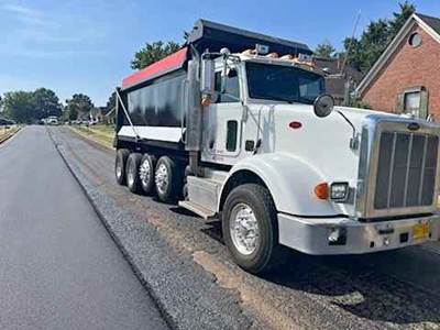 2012 Peterbilt 367 Dump Truck Quad Axle